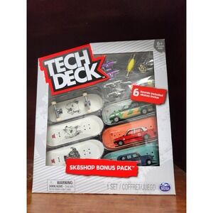 Tech Deck CHOCOLATE Skateboards - 6 BOARDS Sk8shop Bonus Pack DOGS TAXIS  NEW 🤩